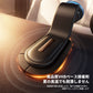 車載ワイヤレス充電器 LEDライト付き360度回転 安定性 粘着ゲル吸盤＆エアコン吹き出し口式兼用 片手操作 置くだけワイヤレス充電 スマホホルダー 車用スマホホルダー | iCarCompanion