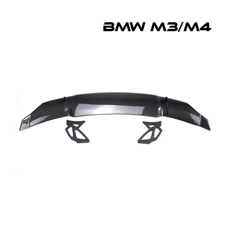 高級 リアスポイラー BMW M3/M4 14-19年式 カーボンファイバー リアウィング 外装パーツ | iCarCompanion