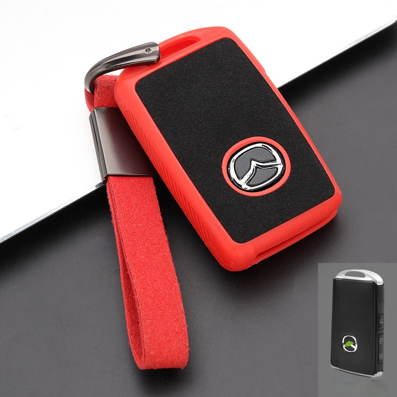 Mazda マツダ 高級感スマートキーケース カーキーカバー 耐摩擦性 耐久性 全面保護の商品画像 8