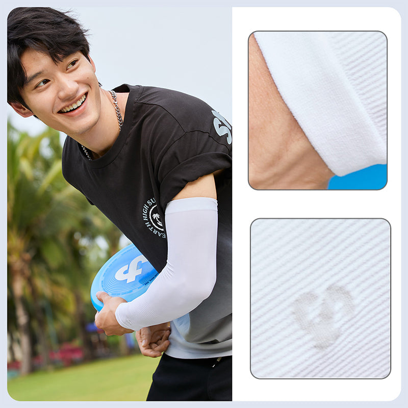 UVカット 涼感 放熱吸汗 ムレにくい スポーツ感 アームカバー 男女汎用 専用サンシェード | iCarCompanion