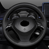 TOYOTA トヨタ 本革 ハンドルカバー  編み込み式 オーダーメイド 握り感抜群  取り付け簡単 専用ハンドルカバー | iCarCompanion