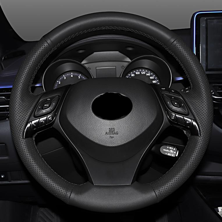 TOYOTA トヨタ 本革 ハンドルカバー  編み込み式 オーダーメイド 握り感抜群  取り付け簡単 専用ハンドルカバー | iCarCompanion