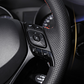 TOYOTA トヨタ 本革 ハンドルカバー  編み込み式 オーダーメイド 握り感抜群  取り付け簡単 専用ハンドルカバー | iCarCompanion