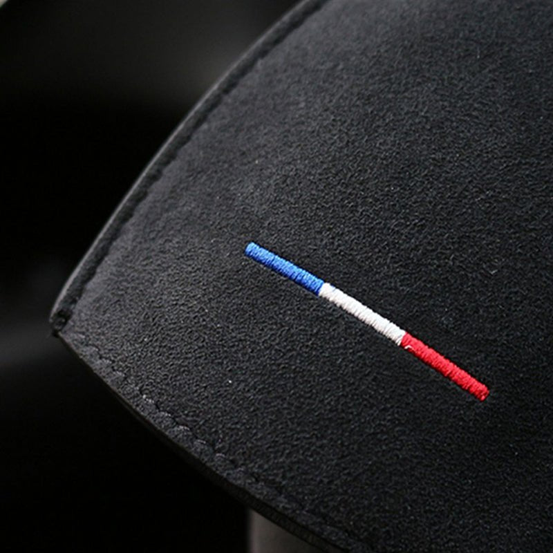汎用 車キーケース 高級スエード 上品デザイン かわいい 傷 汚れ防止 高級 オシャレ キーホルダー - iCarCompanion