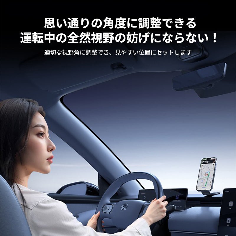 車載ワイヤレス充電器 LEDライト付き360度回転 安定性 粘着ゲル吸盤＆エアコン吹き出し口式兼用 片手操作 置くだけワイヤレス充電 スマホホルダー 車用スマホホルダー | iCarCompanion