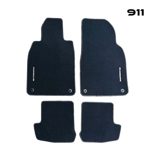 ポルシェ911 純正設計 フィット感抜群 社外品 高級フロアマット 左右ハンドル 張替え - iCarCompanion