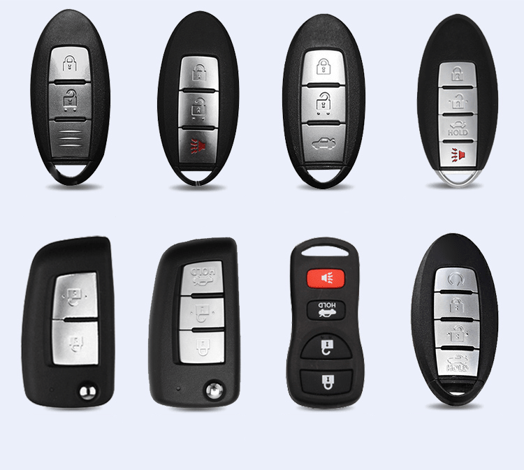 日産NISSAN インテリジェントキーケース キーカバー 高級品 軽量 3/4/5ボタン - iCarCompanion