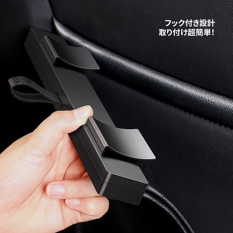 車用ゴミ箱 車載ごみ箱 小物入れ 吊り下げ 袋付き シートバックポケット 後部座席収納 - iCarCompanion