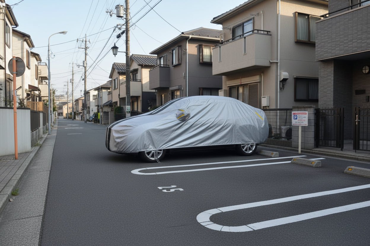 人気 高級 車カバー 1年保間保証 5層構造 オーダーメイド  裏起毛 台風対策 防水 コーディング保護 専用カーカバー - 防水5層構造 | iCarCompanion