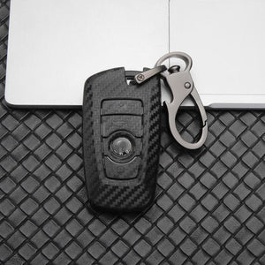 BMW車用 キーケース キーカバー 全面保護 炭素繊維 利便性 取付簡単 防塵防水 落下防止 F20 F30 G20 F34 f31 F10 G30 F11 X3 F25 X4 I3 M3 M4 1 53シリーズの商品画像 1