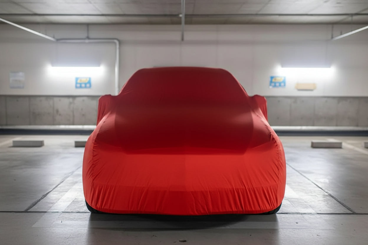 オーダーメイド 最高級生地  柔かい 裏起毛車カバー 専用カーカバー - 防水5層構造 | iCarCompanion