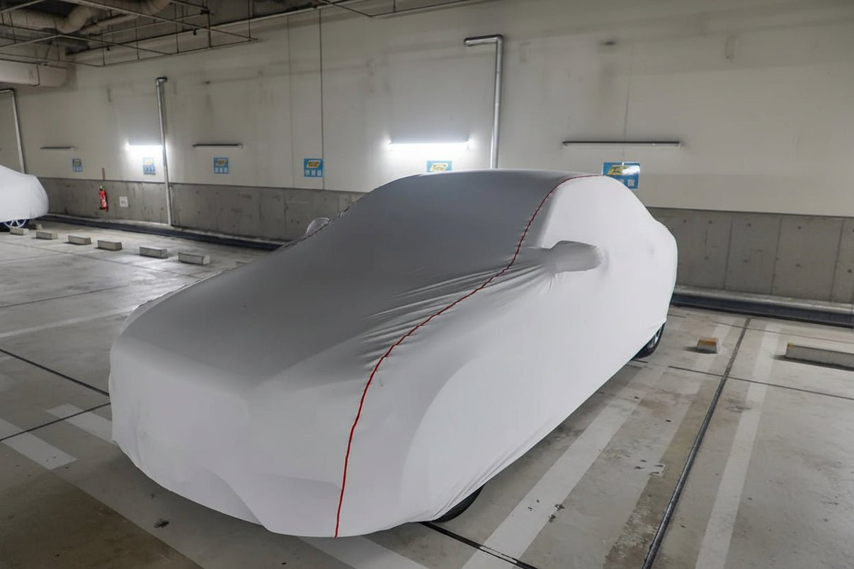 車庫内用 高級 車カバー 1年間保証 フィット感抜群 オーダーメイド 水洗いOK おしゃれ 耐久性 専用カーカバー - 防水5層構造 | iCarCompanion