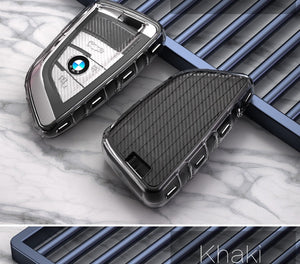 BMW車用 キーカバー キーホルダー X1 X3 X5 X6 シェル TPU素材 高級感 刀型 便利 オシャレ 全面保護の商品画像 1