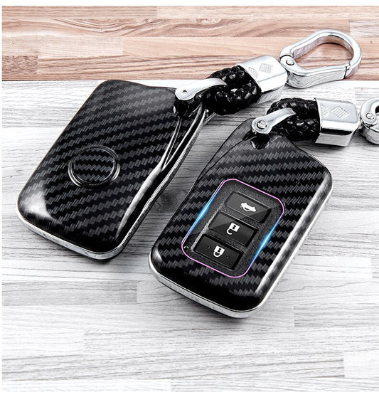 LEXUS レクサス専用 ABSカーボン調 キーフルカバー カースマートキーケース