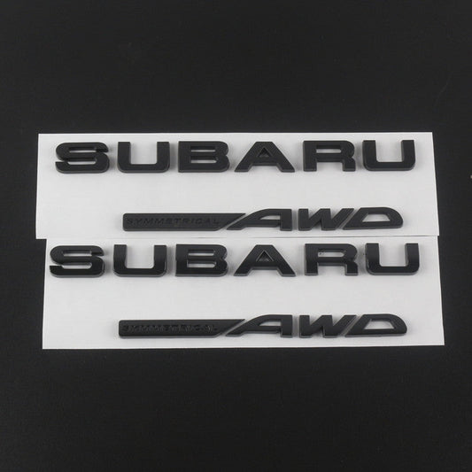 スバル SUBARU AWD (純正) ステッカー エンブレムフィルム T6 グレードエンブレム