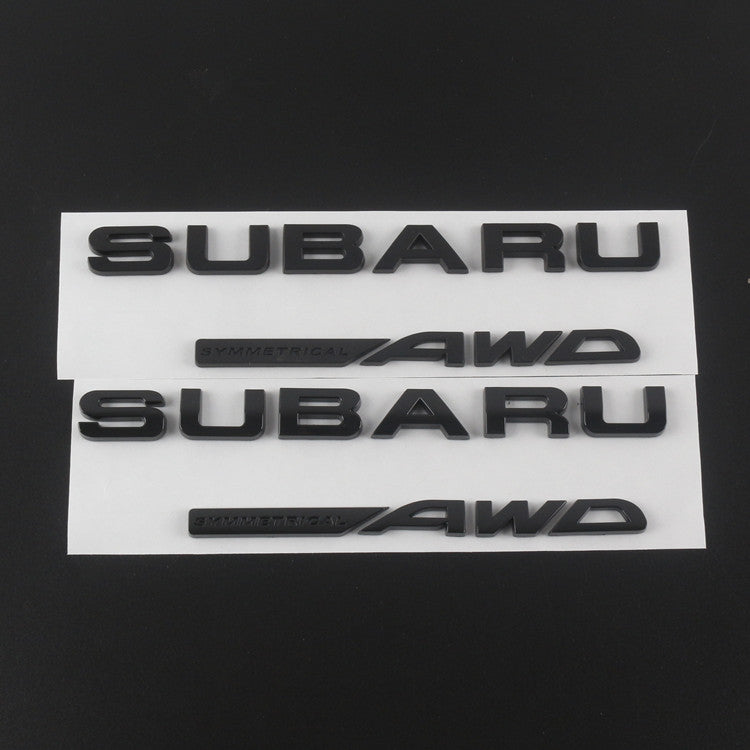 スバル SUBARU AWD (純正) ステッカー エンブレムフィルム T6 グレードエンブレム