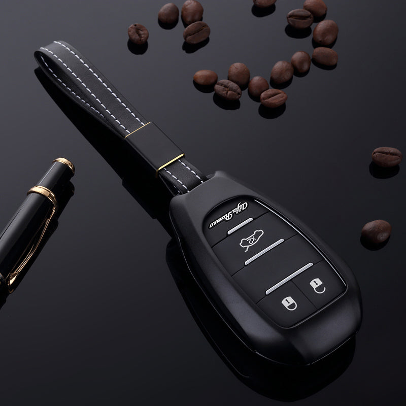Alfa Romeo アルファロメオ専用 カーキーケース アルミ合金製 軽い 高級 キーカバー