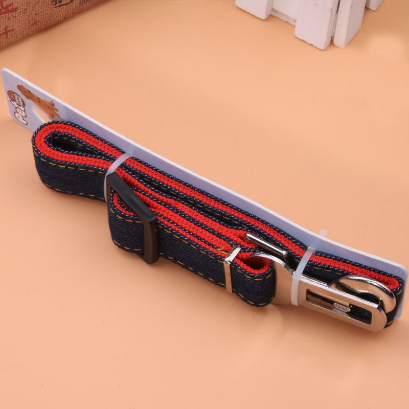 犬の車用ペットの犬のシートベルトテディファイトビション小型犬の車の安全バックル - iCarCompanion