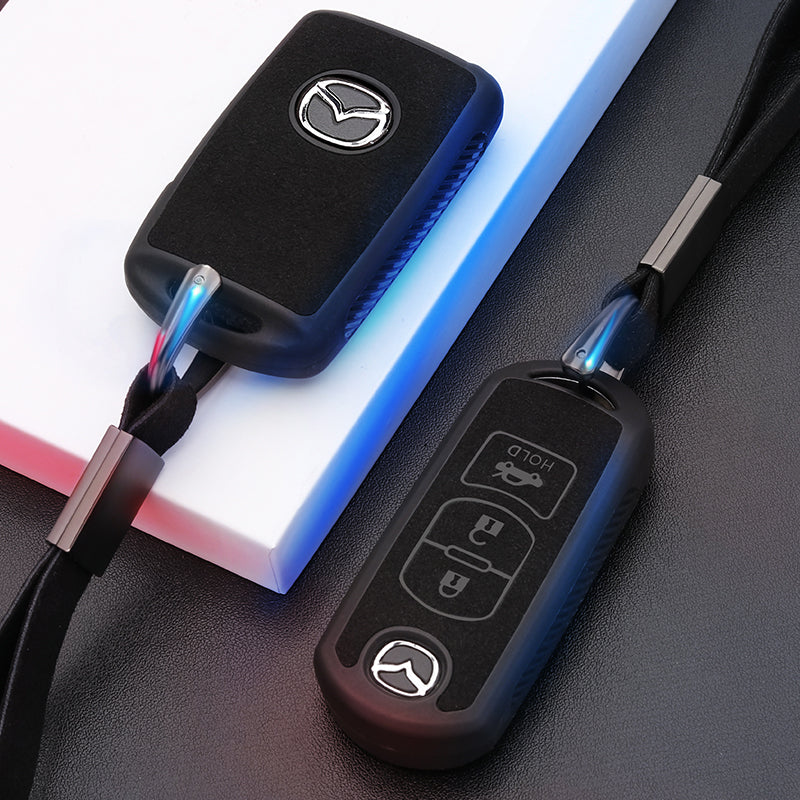 Mazda マツダ 高級感スマートキーケース カーキーカバー 耐摩擦性 耐久性 全面保護の商品画像 1