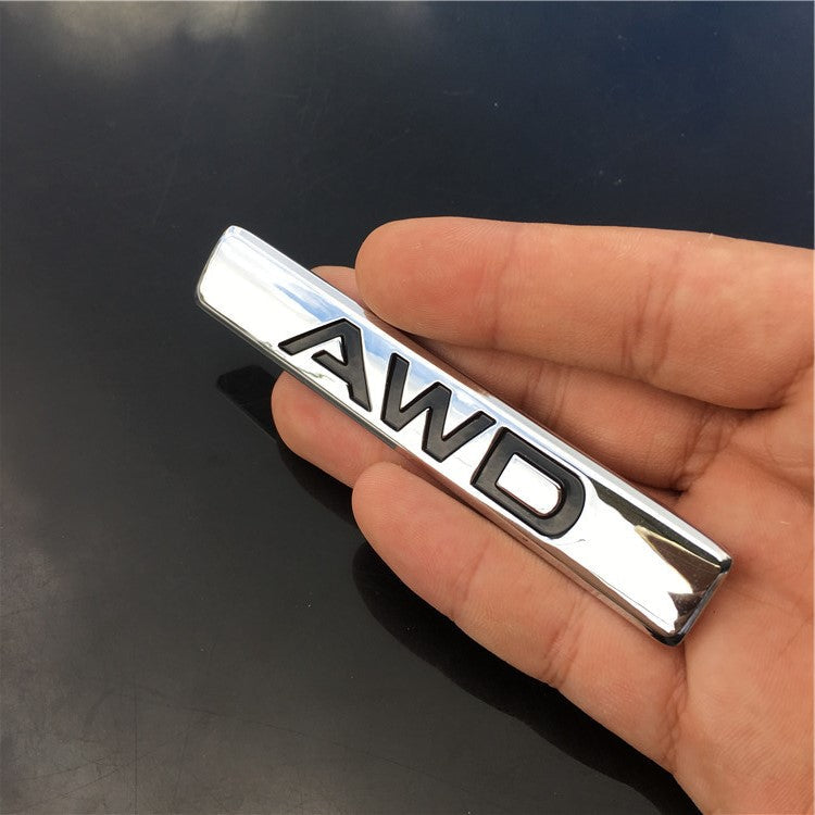スバル AWD V6 ロゴ ボディ エンブレム