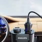 フィリップス カーチャージャー 160W 2×120Wシガーソケット おしゃれ