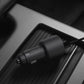 XIAOMI 36W 12V・24V カーチャージャー 急速充電 QC3.0 LEDライト コンパクト 車載充電器