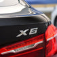 BMW Mエンブレム バッチ ロゴX1X3 X5 X6GTワードマークGTシリーズXシリーズリアラベルBMWリアラベル