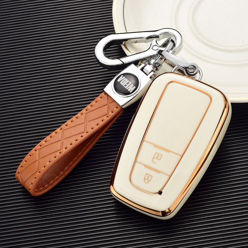 TOYOTA トヨタ専用 キーケース キーカバー キーホルダー スタイリッシュ オシャレ 汚れ防止 滑り止め 傷防止 TPUの商品画像 8