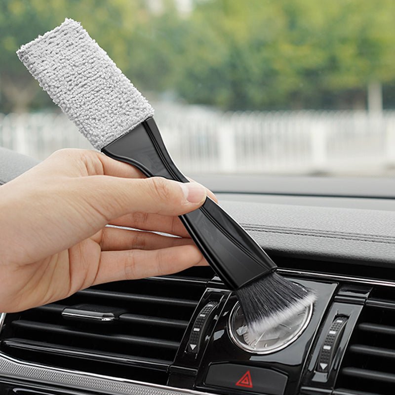 車内用ミニブラシ ホコリ取りブラシ ディテールブラシ 筆タイプ 車 エアコン吹き出し口 - iCarCompanion