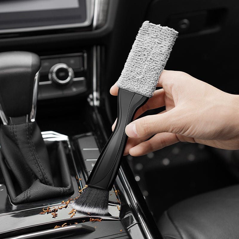 車内用ミニブラシ ホコリ取りブラシ ディテールブラシ 筆タイプ 車 エアコン吹き出し口 - iCarCompanion