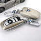 BMW専用キーケース 高級合金 耐摩耐久 フィット感抜群 全面保護 軽量 防水防塵 キーカバー