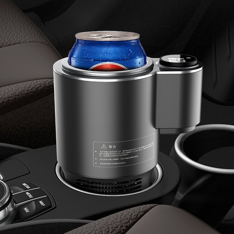 車載ドリンクホルダー 自動車用 飲み物 適温 キープ維持 保温冷機能付き - iCarCompanion
