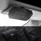 車用収納 豪華スエード 多機能 おしゃれ メガネクリップ サンバイザー収納 サングラスケース - iCarCompanion