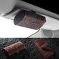 車用収納 豪華スエード 多機能 おしゃれ メガネクリップ サンバイザー収納 サングラスケース - iCarCompanion
