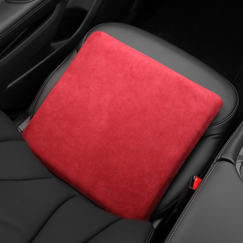 イタリア輸入 アルカンターラ シートクッション 車 座布団 記憶フォーム 通気性抜群 専用シートクッション | iCarCompanion
