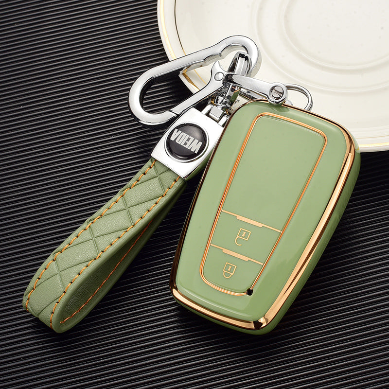 TOYOTA トヨタ専用 キーケース キーカバー キーホルダー スタイリッシュ オシャレ 汚れ防止 滑り止め 傷防止 TPUの商品画像 7