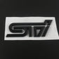 スバル SUBARU STI (純正) ステッカー エンブレムフィルム T6 グレードエンブレム