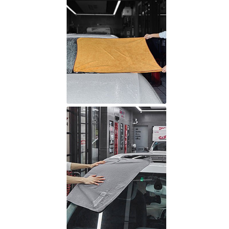 洗車タオル 大判 60*160 マイクロファイバー 吸水クロス 両面タイプ 拭き取り 汚れ落とし - iCarCompanion
