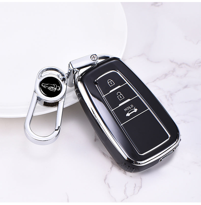 TOYOTA トヨタ専用 キーケース キーカバー キーホルダー スタイリッシュ オシャレ 汚れ防止 滑り止め 傷防止 TPUの商品画像 19