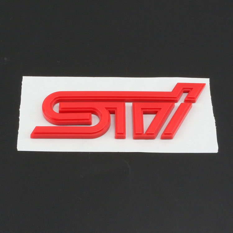 スバル SUBARU STI (純正) ステッカー エンブレムフィルム T6 グレードエンブレム