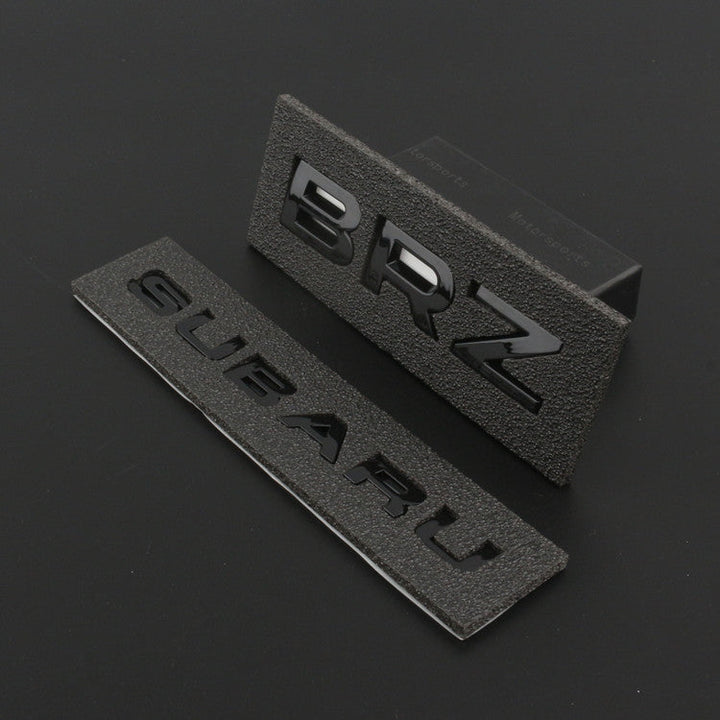 スバル SUBARU BRZ (純正) ステッカー エンブレムフィルム T6 グレードエンブレム
