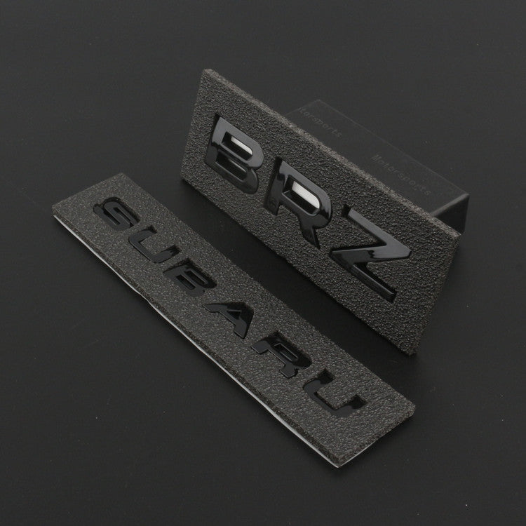 スバル SUBARU BRZ (純正) ステッカー エンブレムフィルム T6 グレードエンブレム