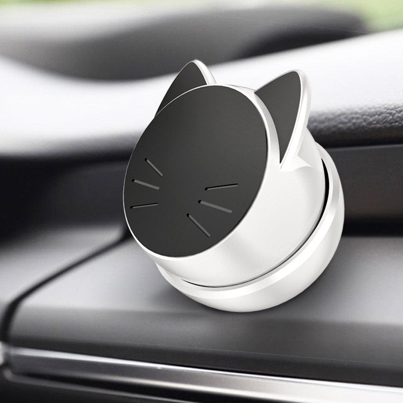 車載ホルダー スマホホルダー マグネット かわいい　猫 全機種 片手操作 - iCarCompanion