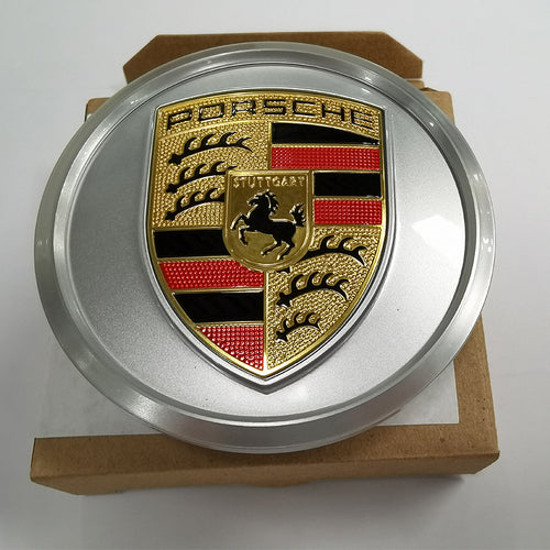 PORSCHE車向け ホイールセンター用エンブレム 4個セット 115×21mm 5色の商品画像 1