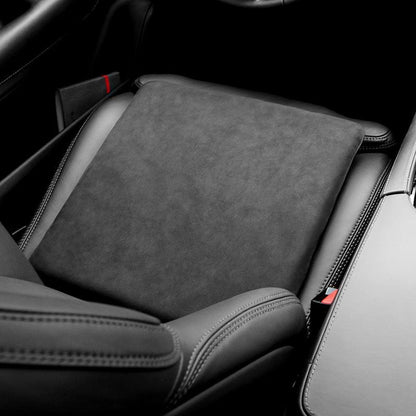 イタリア輸入 アルカンターラ シートクッション 車 座布団 記憶フォーム 通気性抜群 専用シートクッション | iCarCompanion
