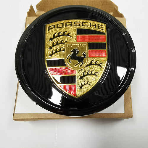 PORSCHE車向け ホイールセンター用エンブレム 4個セット 115×21mm 5色の商品画像 4