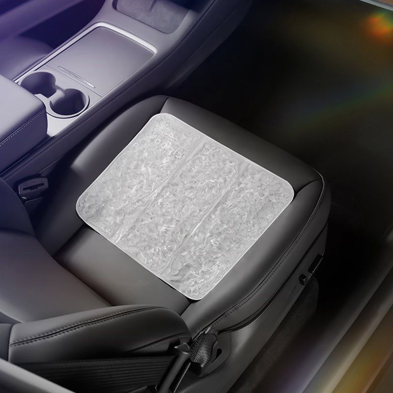 座布団 夏用 クールマット 涼感 車クッション 極薄 通気性 丸洗いOK すずしい 専用シートクッション | iCarCompanion