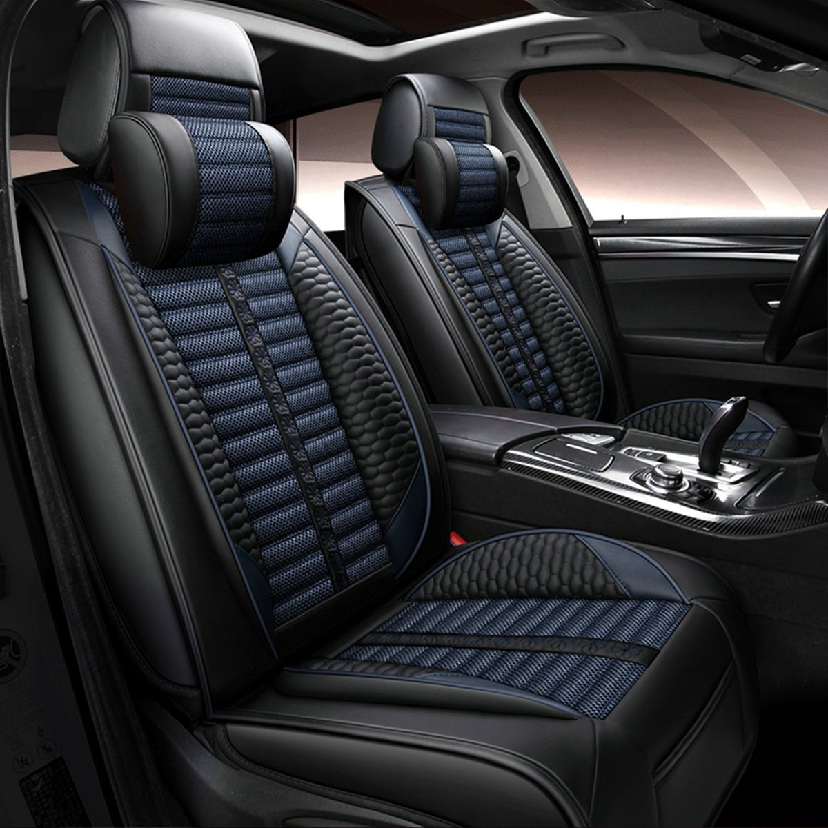 リネン製 汎用シートカバー フィット感抜群 4色 通気防水 耐摩耗性 軽/普自動車 SUV 専用シートカバー - 防水5層構造 | iCarCompanion