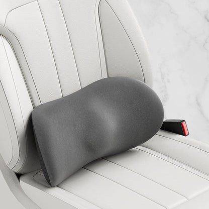 ネックピロー 低反発 ランバーサポート 車用クッション 水洗い可能　メモリーフォーム 腰 専用シートクッション | iCarCompanion