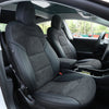 テスラ専用 車種専用設計 高級シートカバー JUSTFIT保証 スエードレザー おしゃれ 全席セット 専用シートカバー - 防水5層構造 | iCarCompanion